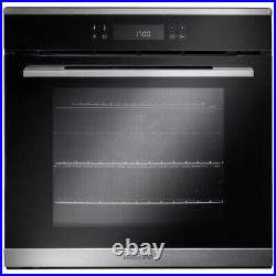 Rangemaster RMB6013BL/SS Black and Stainless Steel Built-In Electric Single Oven