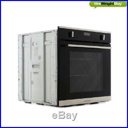 Rangemaster RMB605BL/SS Stainless Steel Single Built In Electric Oven, 60cm
