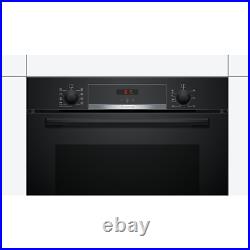 Refurbished Bosch Serie 4 HBS534BB0B 60cm Single Built In Electric Oven with Cat