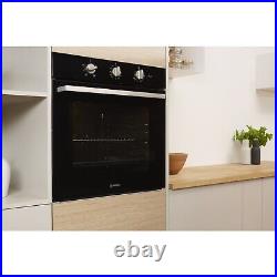 Refurbished Indesit Aria IFW6330BL 60cm Single Built In Electric Ov A1/IFW6330BL