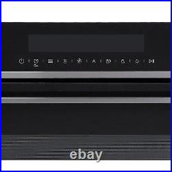 Russell Hobbs Electric Single Oven & Microwave Black RHMEO7202DS