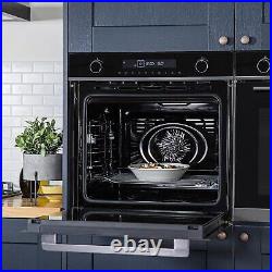 Russell Hobbs Electric Single Oven & Microwave Black RHMEO7202DS