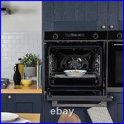 Russell Hobbs Electric Single Oven & Microwave Black RHMEO7202DS