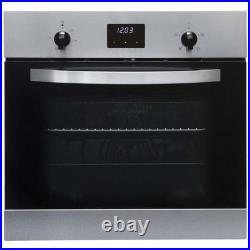 SIA SO112SS 60cm Stainless Steel Built in Digital Single Electric True Fan Oven