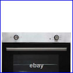SIA SSO10SS 60cm Stainless Steel Built In Multi Function Electric Single Oven