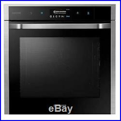 Samsung NV73J9770RS Wifi Built In Single Oven with Steam Function, Black / Steel