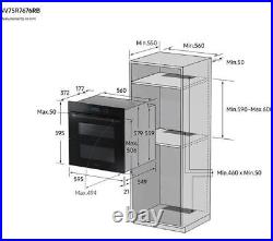 Samsung NV75R7676RB Single Oven Built In Electric Dual Cook Flex Black BLEMISHED