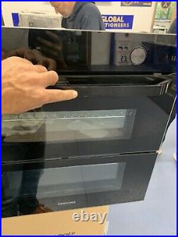 Samsung Prezio Dual Cook Flex NV75N5641RB Built In Electric Single Oven Black
