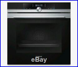 Siemens HB632GBS1B IQ-700 60cm Built-in Electric Single Oven Stainless Steel