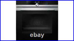 Siemens HB672GBS1B Electric Built In Single Oven Black / Stainless Steel A+