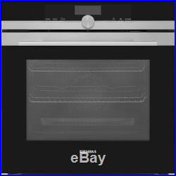Siemens HB676GBS6B IQ-700 Built In 60cm A+ Electric Single Oven Stainless Steel