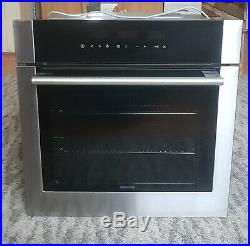 Siemens HB770560GB multifunction single electric oven built in stainless steel