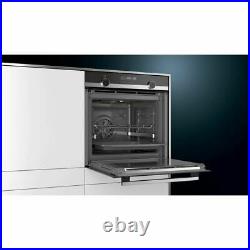 Siemens iQ500 HB578A0S0B Single Built In Electric Oven, Black