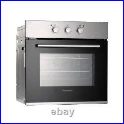 Single Built-In Oven, 65 Litre Capacity, 8 Cooking Functions SFO65MX