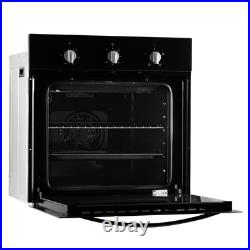 Single Electric Fan Oven In Black, Multi-function With Timer SIA FSO59BL