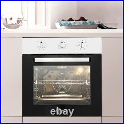 Single Rack Electric Oven Built-in withPlug Fitted MAX. 2200W 60cm 50-250 Timer