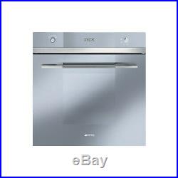 Smeg SF109S Linea Silver Multifunction Electric Built In Single Maxi Oven SF109S