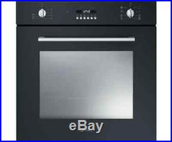 Smeg SF478N Cucina Built In 60cm A Electric Single Oven Black New