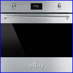 Smeg SF6372X Classic Built In 60cm A Electric Single Oven Stainless Steel New