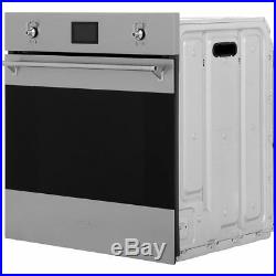 Smeg SF6390XE Classic Built In 60cm A+ Electric Single Oven Stainless Steel New