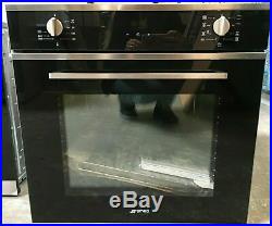 Smeg SF6400TVN Cucina Built In Electric Single Oven Black (CK1700)