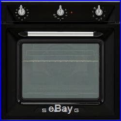 Smeg SF6905N1 Victoria Built In 60cm A Electric Single Oven Black New