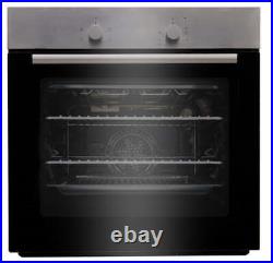 Teknix BITK602ESX slim depth Stainless steel Built in Electric Single Oven