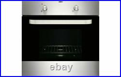 Zanussi Built In Single Electric Oven Kitchen Integrated Stainless Steel ZOB140X