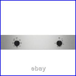 Zanussi Ceramic Hob And Electric Built-in Single Oven Pack Stainles ZPV2000BXA