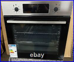 Zanussi FanCook ZOHCX3X2 Built In Electric Single Oven, Stainless Steel C872