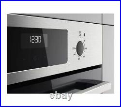 Zanussi FanCook ZOHCX3X2 Built In Electric Single Oven, Stainless Steel C872