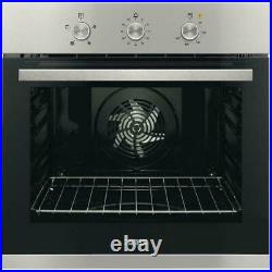 Zanussi ZOB31471XK Built in Electric Single Oven Stainless Steel Multifunction