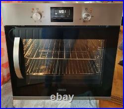 Zanussi ZOD35676XK single Electric Oven Built-in Stainless Steel 60cm