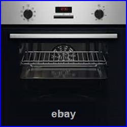 Zanussi ZOHHE2X2 Single Oven Electric Built In Stainless Steel GRADE A