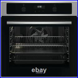 Zanussi ZOHNA7X1 Single Oven Electric Built In in Stainless Steel GRADED
