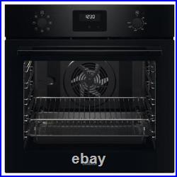 Zanussi ZOHNX3K1 Built-In Electric Single Oven Black