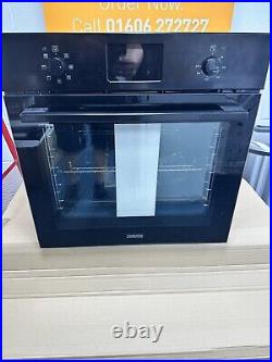 Zanussi ZOHNX3K1 Built-In Electric Single Oven Black EX DISPLAY HW180265