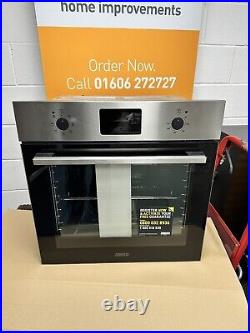 Zanussi ZOHNX3X1 Built In 59cm A Electric Single Oven Stainless Steel HW180468
