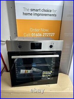 Zanussi ZOHNX3X1 Built In 59cm A Electric Single Oven Stainless Steel HW180706
