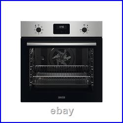 Zanussi ZOHNX3X1 Single Oven Electric Built In in Stainless Steel GRADED