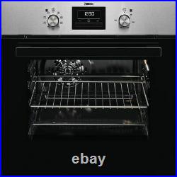 Zanussi ZZB35901XA Built In 59cm A Electric Single Oven Stainless Steel New