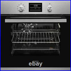 Zanussi ZZP35901XK Built In Electric Single Oven with Pyrolytic Self Cleaning